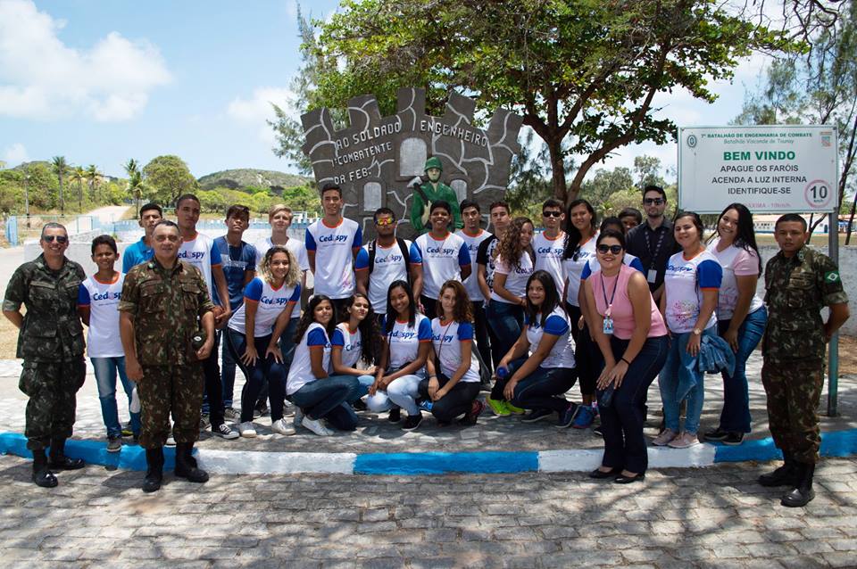 Visita ao 7° Batalhão de Engenharia de Combate (7º BE CMB) – Cedaspy Natal